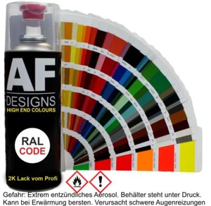 2K Ral Lackspray Autolack Sprühdose Spraydose kratzfest stumpf matt bundeswehr - Bild 1 von 570