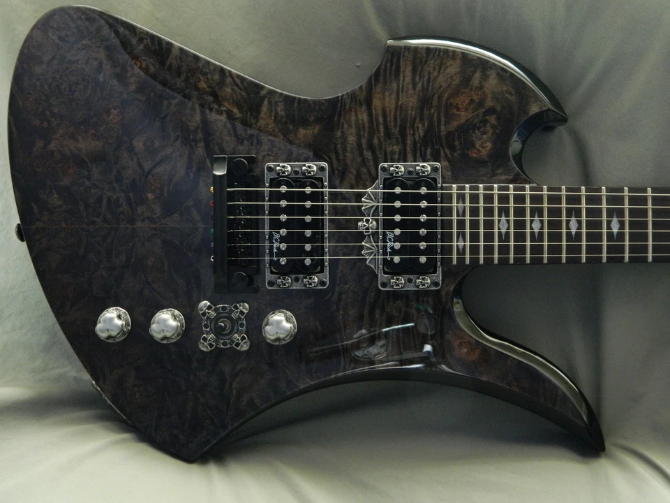 7 PIEZAS DE CALAVERA para guitarra bc rich mockingbird anillos pu perillas interruptor y cubiertas de conector Foto 1 de 4