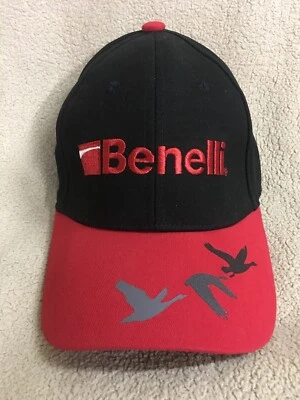 Gorra Benelli Gorra de Béisbol Caza Trampa Skeet Nueva Grande/XLarge RARO BILLETE DE GANSO ROJO Foto 1 de 4