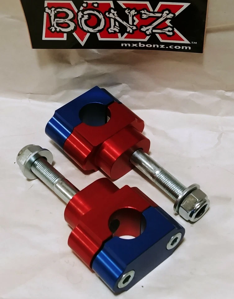 SOPORTES DE BARRA KAWASAKI KX250 1989-2005 KX 250 ABRAZADERAS DE MANILLAR 22mm 7/8" STD BAR Foto 1 de 1