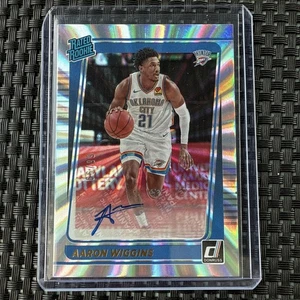 21/22 Donruss Rated Rookie /99 Aaron Wiggins Rc - Picture 1 of 2