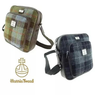 Harris Tweed 'Tay' Travel Bag – Stylish Weekender, Available in Choice of Colour