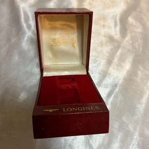 CAJA LONGINES VINTAGE ESTUCHE ROJO - Imagen 1 de 5
