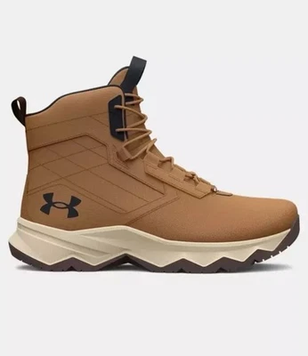 Botas tácticas Under Armour UA Stellar G2 para hombre talla 8 6" marrón tostado senderismo Foto 1 de 4
