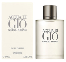 Giorgio Armani Acqua DI Gio 3.4oz Men Eau De Toilette
