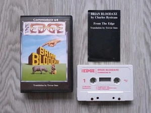 Juego Commodore 64/128 C64 - Brian Bloodaxe de Softek 1985 - Imagen 1 de 4
