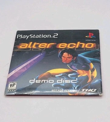 Alter Echo Demo Disc New Sealed Rare Promo PS2 Sony PlayStation 2 NFR THQ Game - Image 1 of 2