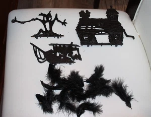 Transogram 1965 Green Ghost Vintage Board Game Part Shipwreck Haunted House Tree - Picture 1 of 1