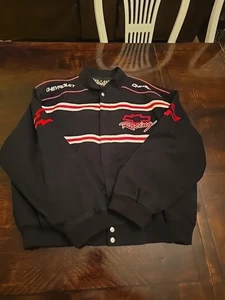 Vintage Essex NASCAR Bomberjacke Herren LARGE Chevrolet Racing bestickt - Bild 1 von 5
