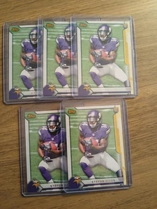 2015 Topps Stefon Diggs Rookie (5 Card Lot ) Vikings - Picture 1 of 2