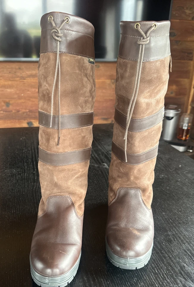 Botas Dubarry Of Ireland Galway Nogal GoreTex Mujer’s 41.5 7.5 Usadas Foto 1 de 4