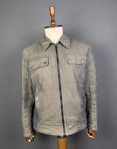 Just Cavalli Denim Jacket Full Zip Size 50 - Picture 1 of 11