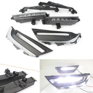 DRL Daytime Running Light Driving LED Lights For Honda CRV CR-V 2017-2018 - Picture 1 of 10