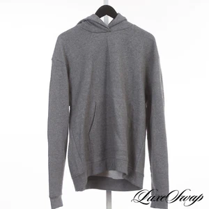 NWT John Elliott Steel Grey Static Oversized Cropped Hoodie Sweatshirt 4 NR #2 - Picture 1 of 10