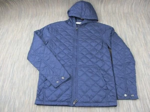 Peter Millar Jacket Mens Small Navy Blue Essex Hoodie Insulated Full Zip BNWT - Picture 1 of 17