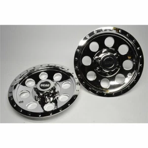 Fundas de rueda cromadas originales OEM Scag 920J WC-12" (Juego de 2) - Imagen 1 de 2