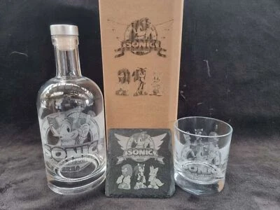 Sonic the Hedgehog glass box sets can be personalised