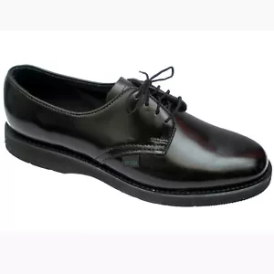 Womens Shiny Black 6W Thorogood Dress Shoes - Picture 1 of 8