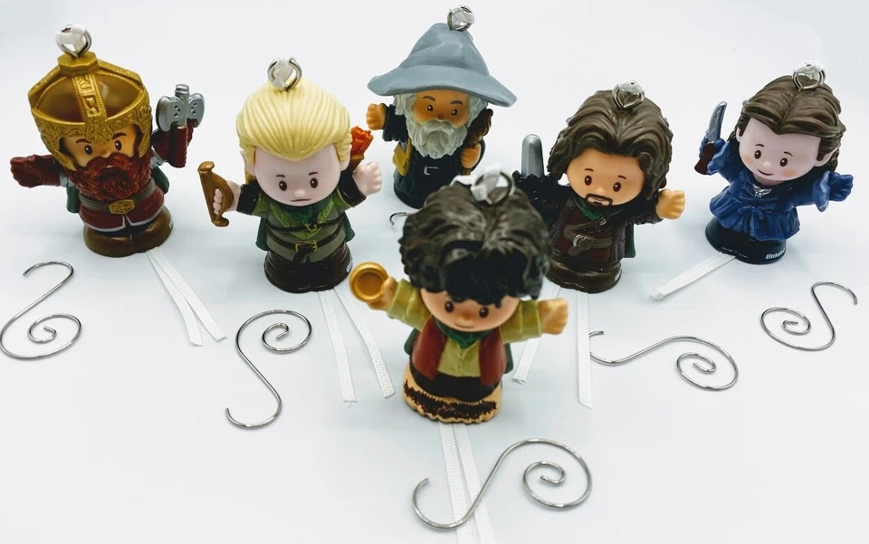 El Señor de los Anillos LOTR Adornos Personalizados - Elige de Frodo Legolas Aragorn más Foto 1 de 1