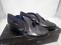 Skidbuster 5077 Womens Leather Slip Resistant Slip-On