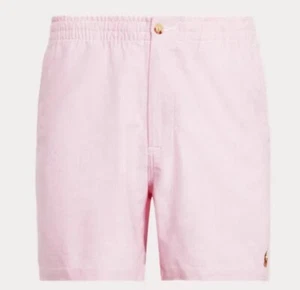 Polo Ralph Lauren Men Stretch Classic Fit 6" Shorts Pink Size XL VG Condition - Picture 1 of 14
