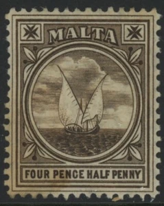 MALTA, MINT, #15, OG LH, EXCELLENT CENTERING - Picture 1 of 1