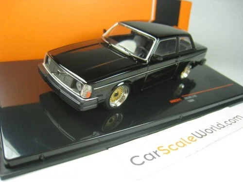 VOLVO 242 1980 TUNED 1/43 IXO (BLACK/GOLD RIMS) - Imagen 1 de 1