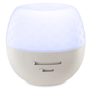 Scentsy Fleur Gray Deluxe Diffuser Marke Ätherisches Öl Diffusor - Bild 1 von 8