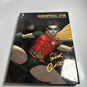 Graphic Ink The DC Comics Art of Frank Quitely Hardcover book Clean Rare - Picture 1 of 19