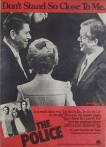 1980 The Police "Don't Stand So Close To Me" Song Release Trade Reprint Advert. - Picture 1 of 1