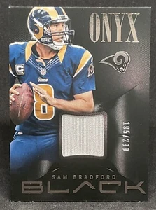 2013 Panini Black SAM BRADFORD Rams Onyx Patch /299 - Picture 1 of 2