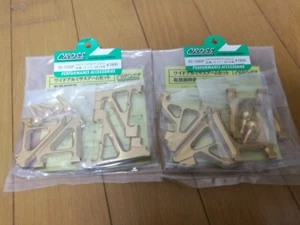 Cross AS153GP AS154GP Front Rear Wide Suspension Arm Set Kyosho Super Ten - Picture 1 of 3