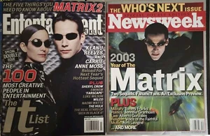 Newsweek & Entertainment Weekly 2003 Year of The Matrix Sequels - Picture 1 of 1