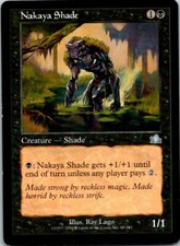 Nakaya Shade Magic The Gathering Prophecy Card Light Play X1