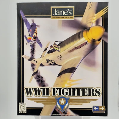 Jane's Combat Simulations: WWII Fighters, 1998, Big Box, New & Sealed - Image 1 of 4