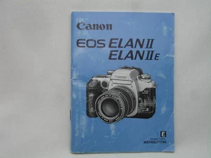 CANON ELAN II Camera Instructions  Manual. English Edition, ELAN II E - Picture 1 of 6