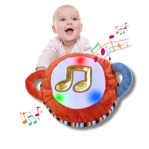 Interactive Musical Plush Toy with Lights and Sounds - Sensory Toy for 3 6 9 ... - Picture 1 of 8