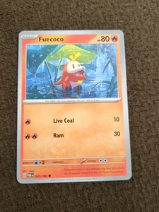 Fuecoco 023/182 Sv04: Paradox Rift Regular - Picture 1 of 2
