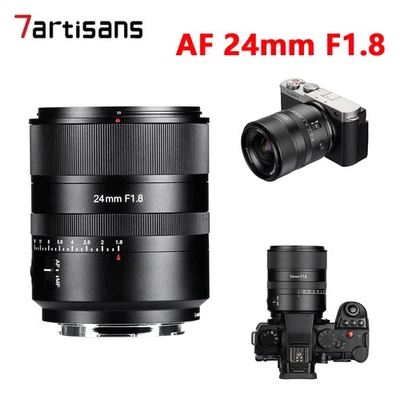 7artisans 24mm F1.8 AF Full Frame Lens for Leica Panasonic Lumix Sigma L-Mount - Image 1 of 4