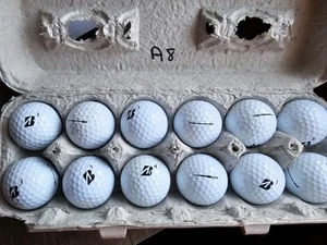 12 Bridgestone e6 Golf Balls - Used - Picture 1 of 1