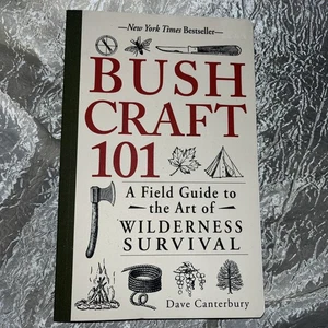 Brandneu Bush Craft 101, ein Feldführer für die Kunst des Überlebens in der Wildnis - Bild 1 von 2
