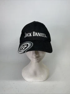 Jack Daniels Old No. 7 Brand Black Silver Hat Baseball Cap Adjustable One Size - Picture 1 of 6