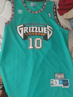 Camiseta clásica cosida Mike Bibby de los Vancouver Grizzlies (Memphis) Foto 1 de 4