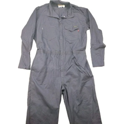 Workrite Ultrasoft Coveralls  Michael Myers Halloween Size 56 L Mexico Grunge - Image 1 of 4