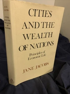 Jane Jacob’s Cities and Wealth of Nations 1st Edition 1984  Iconoclast Vintage - Picture 1 of 12