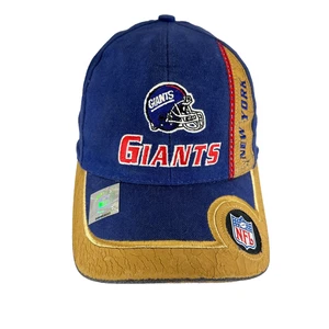Gorra de colección New York Giants con correa trasera ajustable azul rojo tostado bordada - Imagen 1 de 17