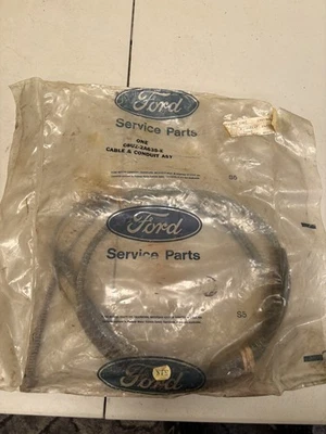 NOS #C8UZ-2A635-E Right Rear Parking Brake Cable 1969 Ford Econoline Van E100 - Image 1 of 4