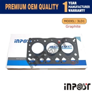 New Isuzu 3LD1 Cylinder Head Gasket for Hitachi EX35 EX35U Mini Excavator - Bild 1 von 7