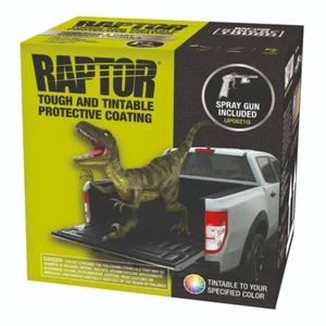 U-POL 821 Raptor Tintable Truck Bed Liner Kit 821 with FREE Spray Gun (4 Liter) - Picture 1 of 1