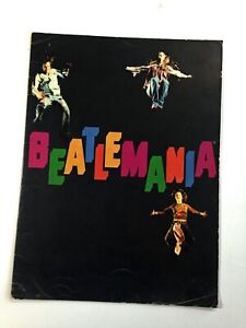 Original Beatlemania Show Program by Raydell Circa 1979 Printed in USA
